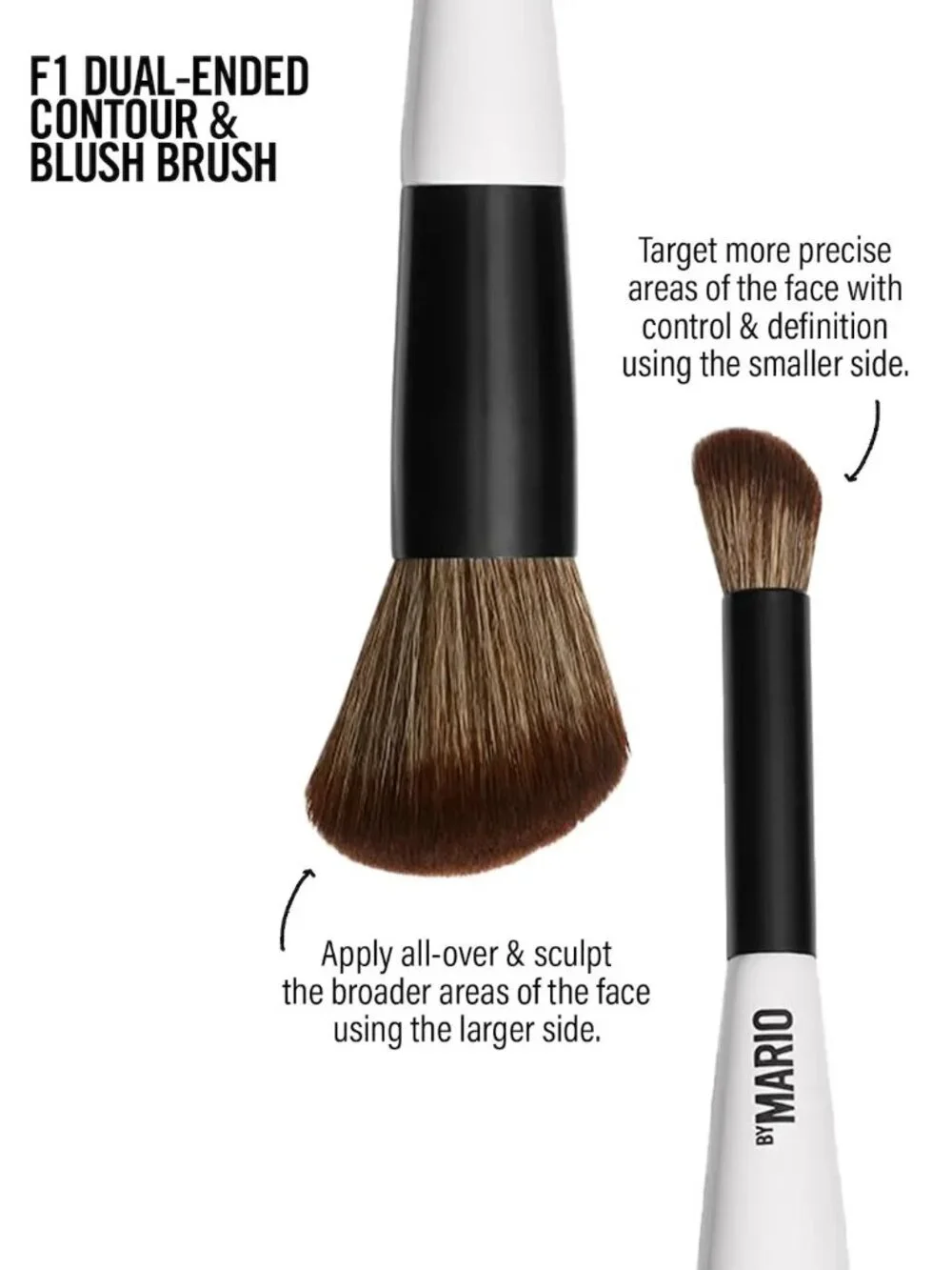 Makeup brushes from Makeup by Mario.